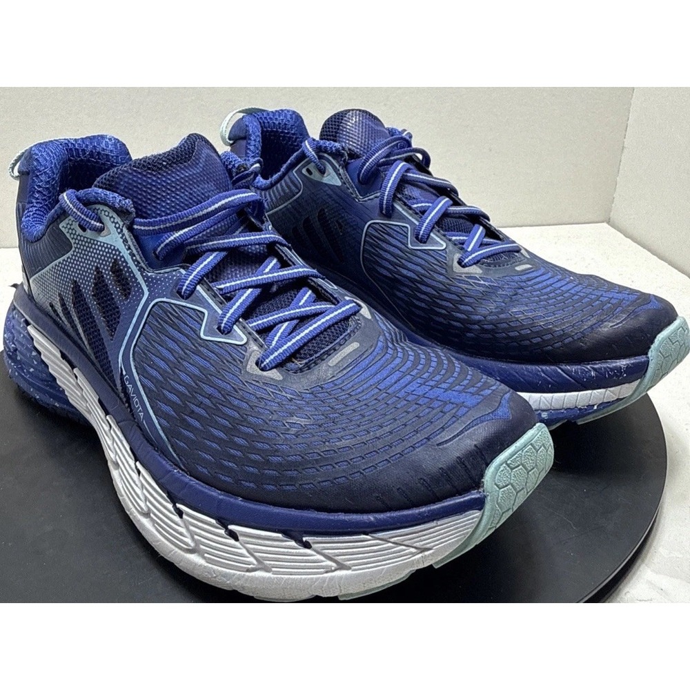 Women's Hoka  One One Walking Running Shoes Size 1 0 Gaviota Blue - 1016303-BSTW